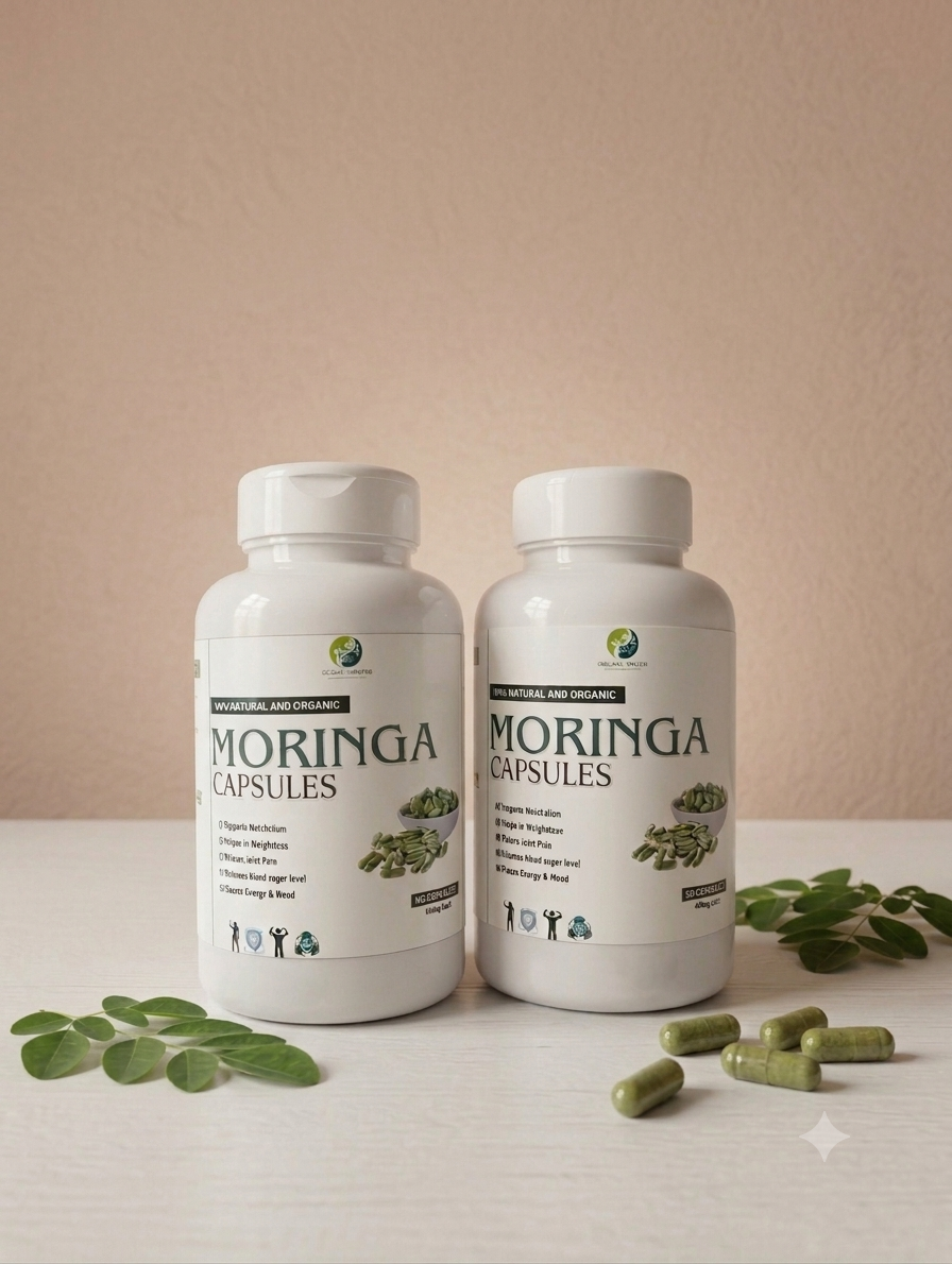 Moringa Capsules (2 bottles)