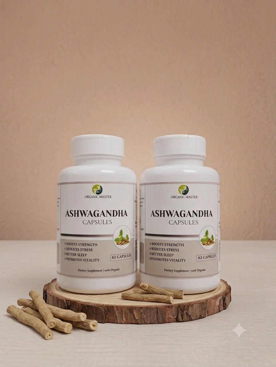 Ashwagandha Capsules (2 bottles)