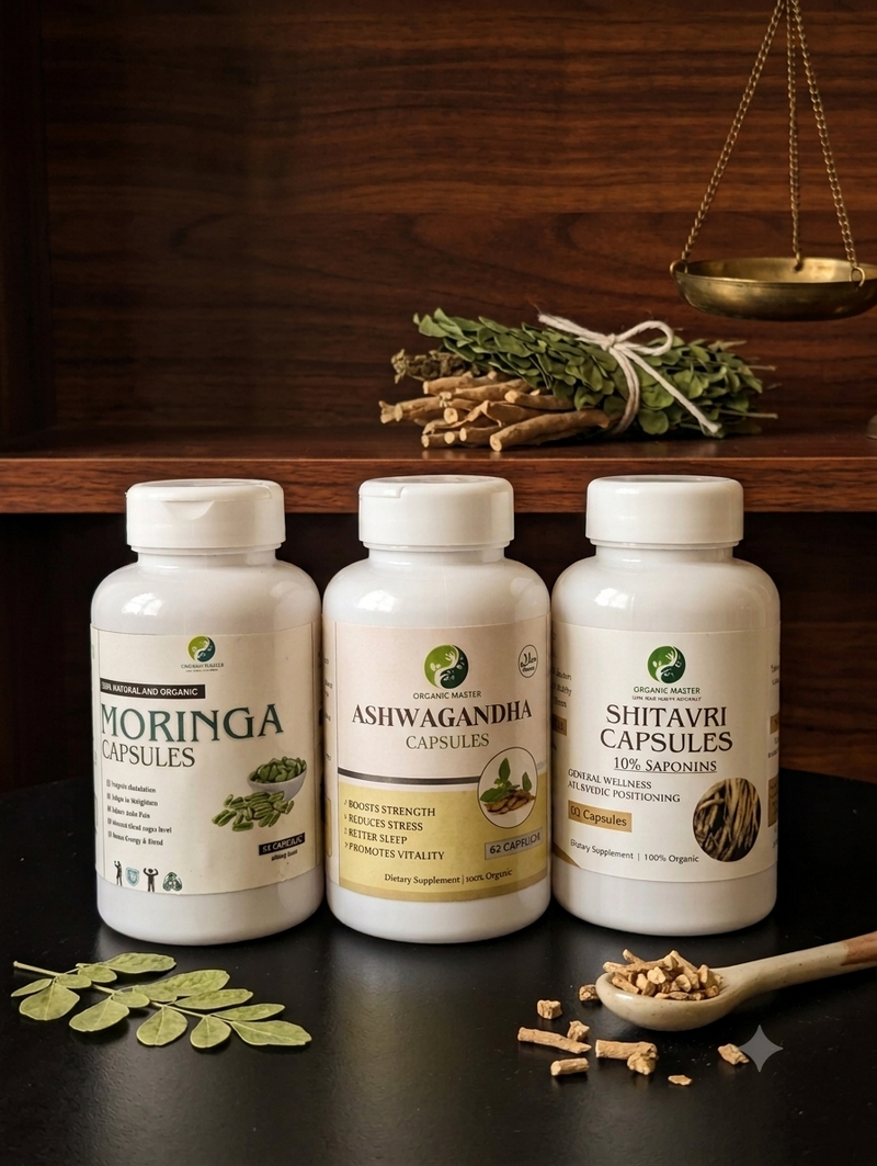 Ashwagandha + Shitavri + Moringa