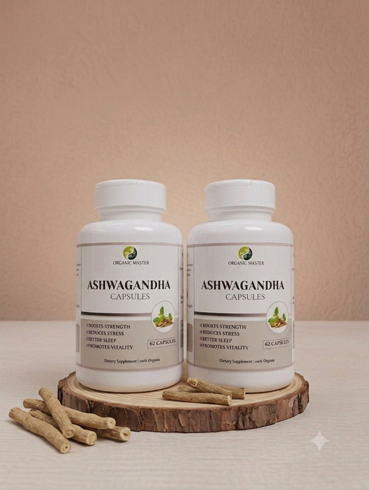 Ashwagandha Capsules (2 bottles)